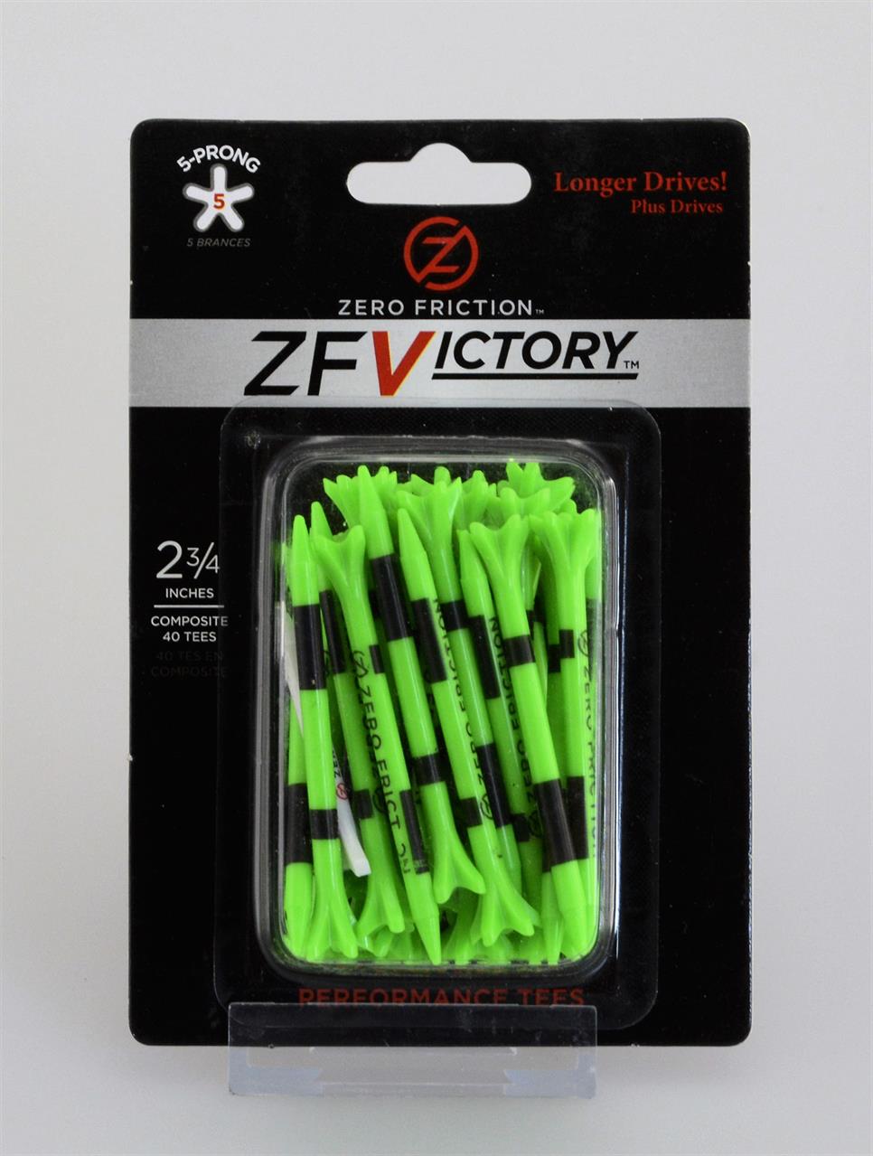 Zero Friction Victory Tees in Grün